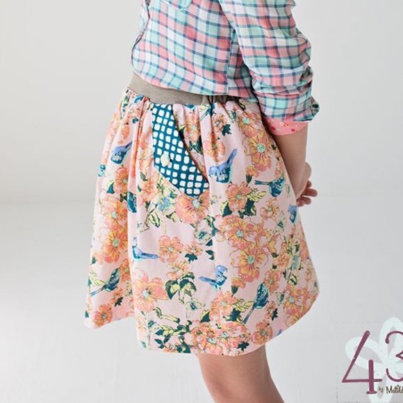 Matilda Jane Other - Matilda Jane makayla floral bird skirt